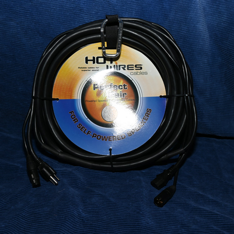 Hot Wires MP XLR and Power Cable Combo 25 foot