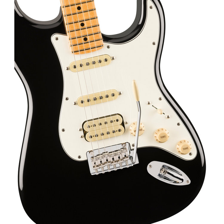 Fender Player II Stratocaster HSS, Maple Fingerboard, Black Fender Player II Stratocaster HSS, Maple Fingerboard, Black
