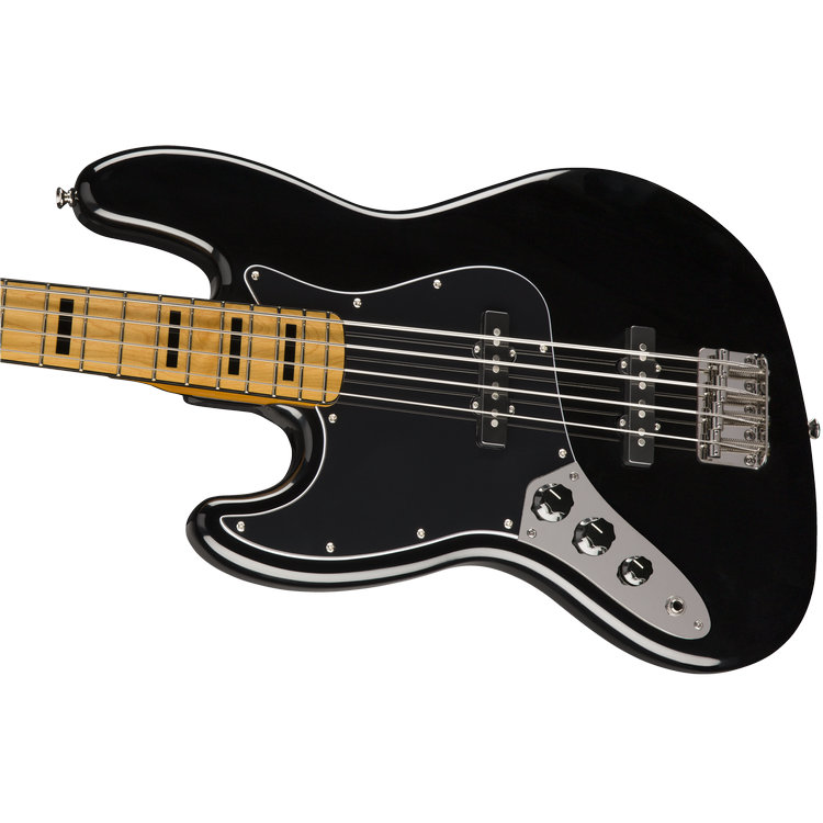 Squier Classic Vibe 70s Jazz Bass Left Handed Maple Black