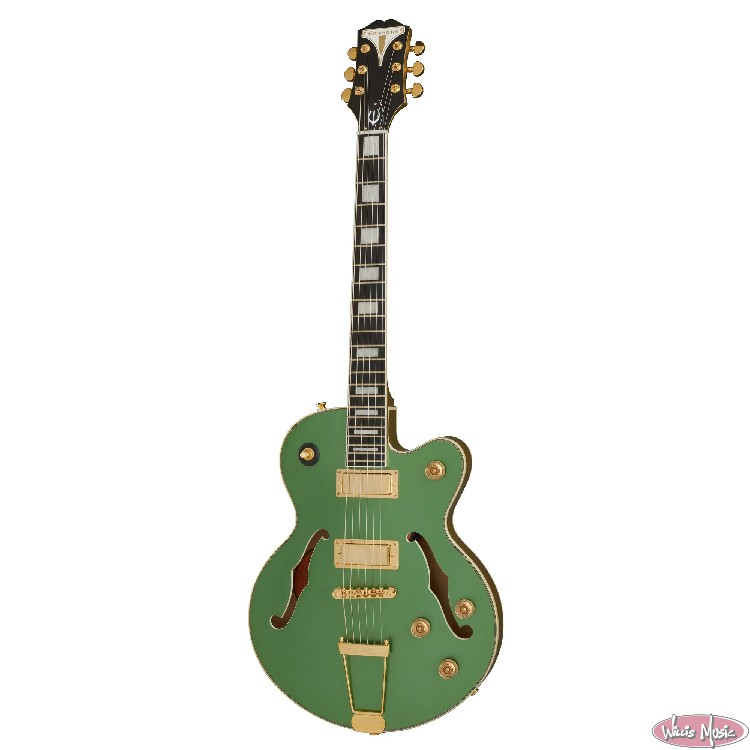 Epiphone Uptown Kat Emerald Green Metallic