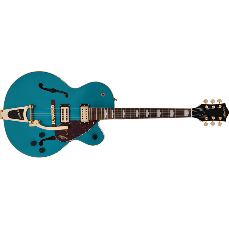 Gretsch G2410TG Ocean Turquoise Streamliner Hollow Body Single-Cut W/  Bigsby And Gold Hardware