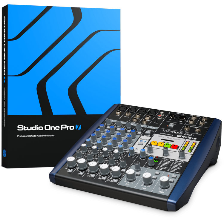 PreSonus StudioLive AR8c Mixer and Audio Interface with Effects