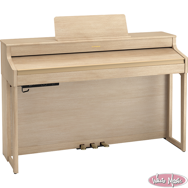 Roland HP-702 Home Piano W/ Bench Pack Light Oak
