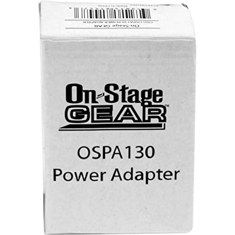 On Stage Power Adapter 12 Volt 1 Amp