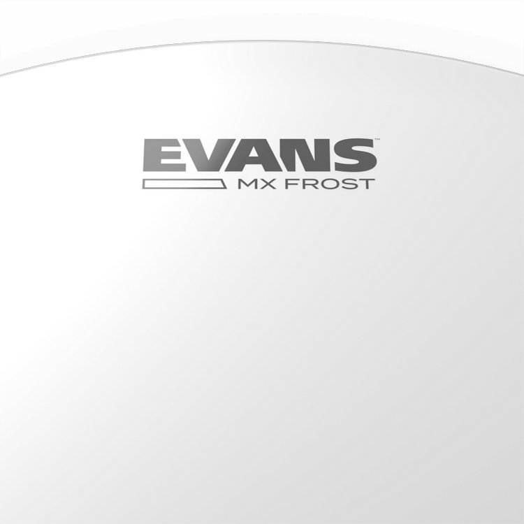 Evans 10" MX Frost Marching Tenor Drumhead, 10 Inch
