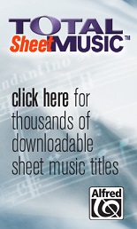 total sheet music print on demand
