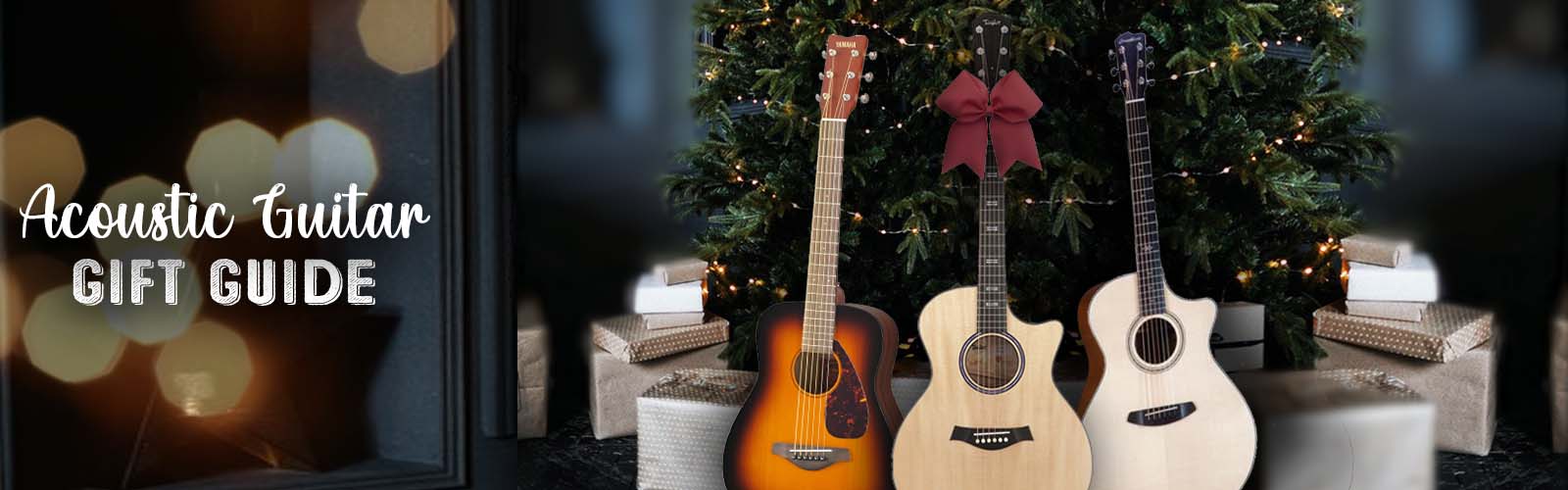 Acoustic Guitar Gift Guide Banner