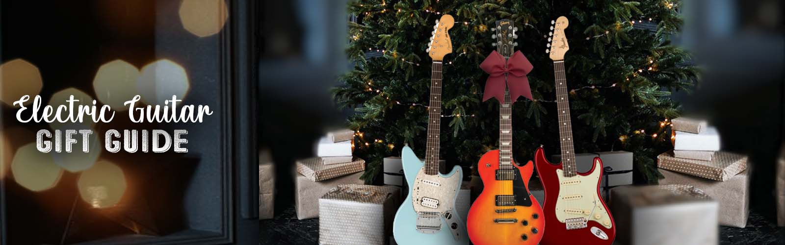 Electric Guitar Gift Guide Banner