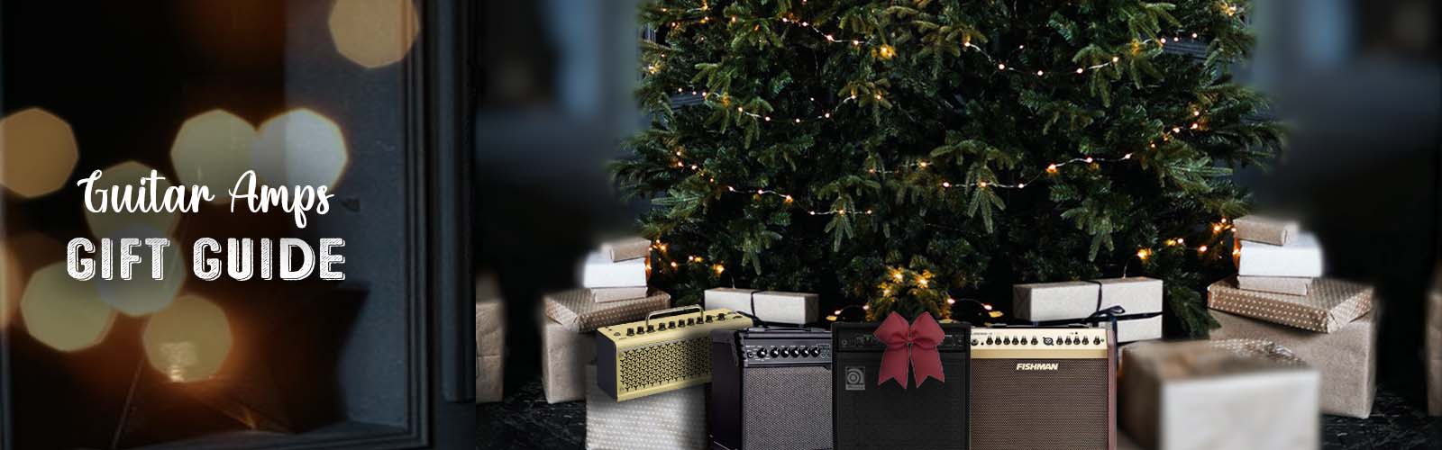 Guitar Amps Gift Guide Banner