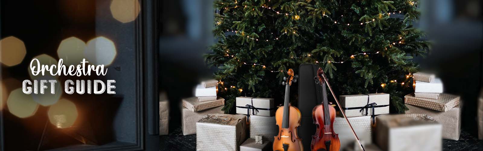 Orchestra Instrument Gift Guide Banner