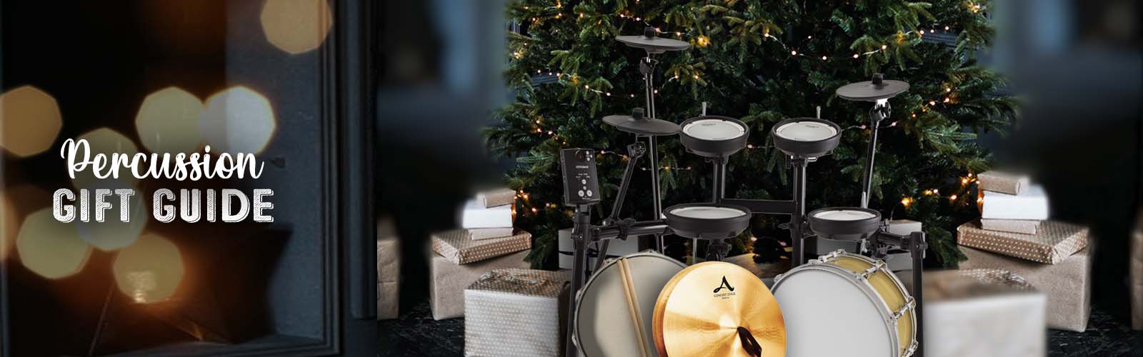 Percussion Gift Guide Banner