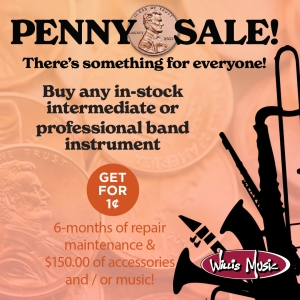 Penny Sale band instrument deal