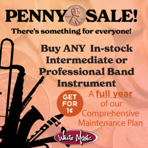 buy any instock stepup band insturment, get cmp for a penny