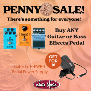 buy any pedal, get a power supply