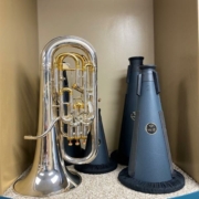 tuba and mute